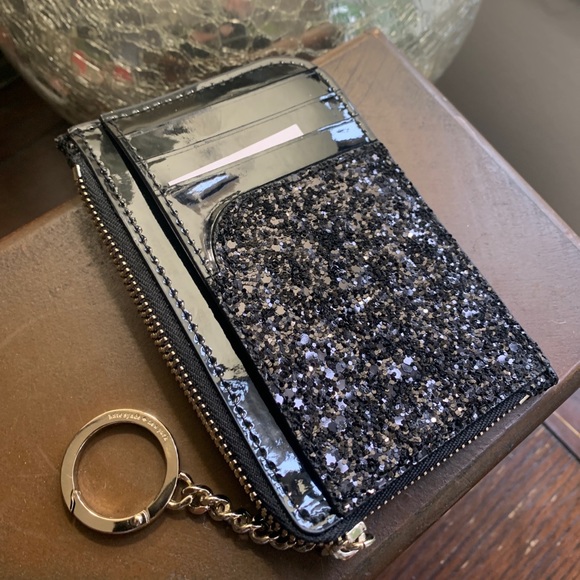SOLD⛔️Authentic Kate Spade glitter/Patent leather cd/Key - Picture 6 of 6
